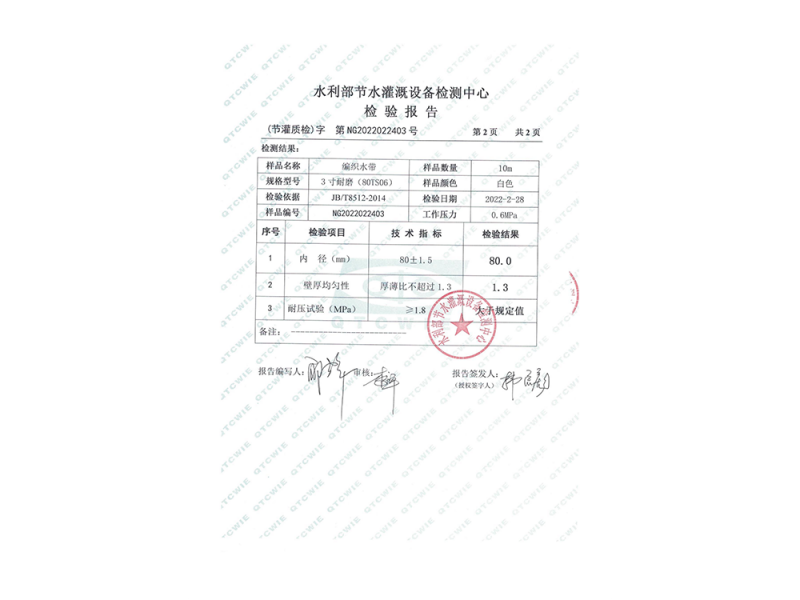 檢驗(yàn)報(bào)告